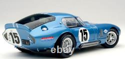 Voiture de course Daytona Shelby 1/18 Racing Custom Built, carrosserie en métal, modèle GT des années 1960, coureur 24.