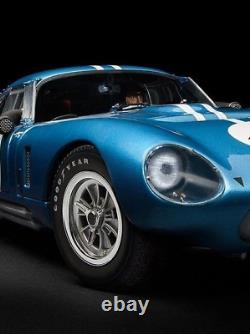 Voiture de course Daytona Shelby 1/18 Racing personnalisée avec carrosserie en métal des années 1960 modèle GT24Racer