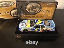 Voiture miniature autographiée à l'échelle 1:24 de Kyle Busch, 1 sur 288, Nascar racing #5 Ice Age